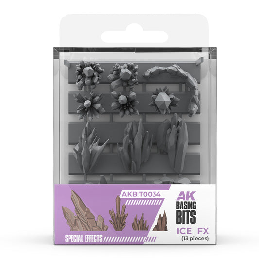 AK Interactive Ice FX Basing Bits AKBIT0034