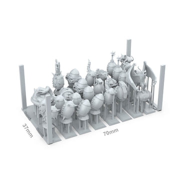 AK Interactive Fantasy Football Balls Diorama Basing Bits AKBIT0036