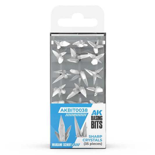 AK Interactive Sharp Crystals Diorama Basing Bits AKBIT0038