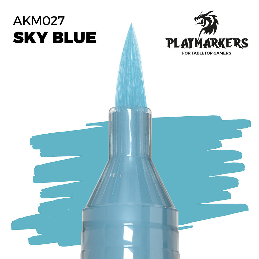 AK Interactive Playmarkers Sky Blue Acrylic Paint Marker AKM027