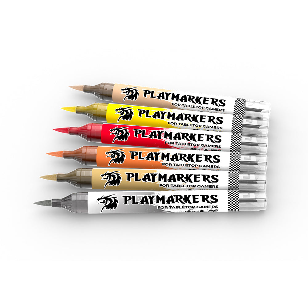 AK Interactive Playmarkers - Heroes - 6-Pack Acrylic Paint Markers AKM101