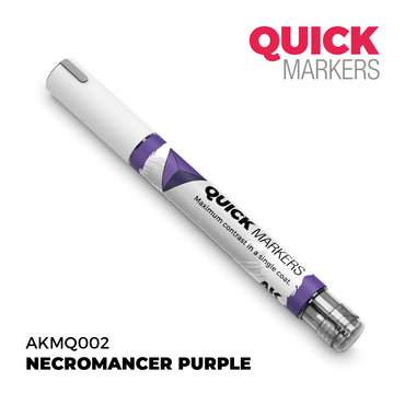 AK Interactive Quick Markers Necromancer Purple Acrylic Paint Marker AKMQ002