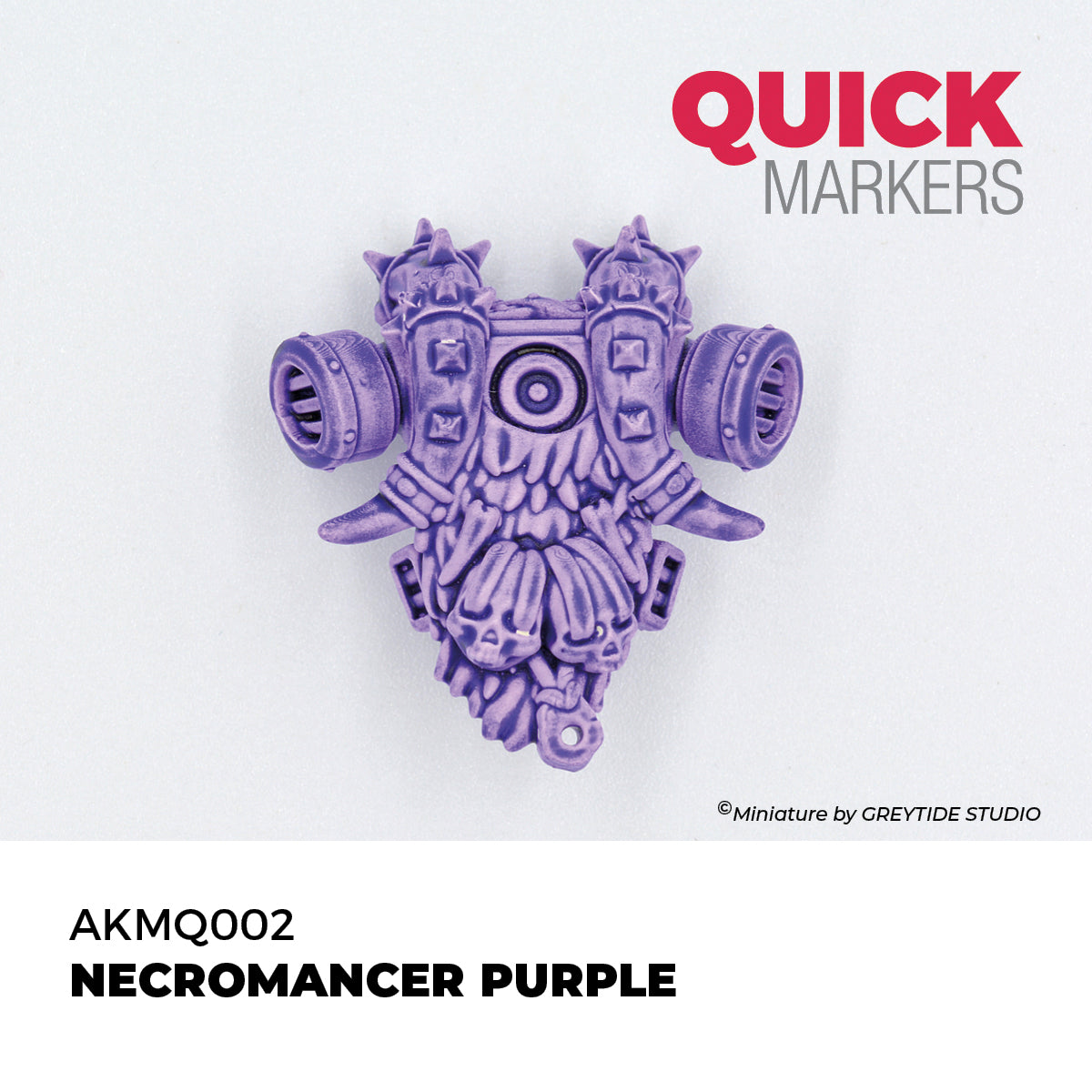 AK Interactive Quick Markers Necromancer Purple Acrylic Paint Marker AKMQ002