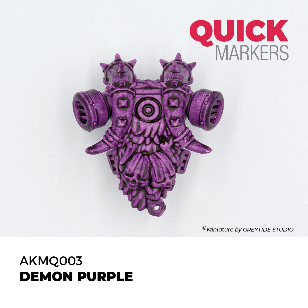 AK Interactive Quick Markers Demon Purple Acrylic Paint Marker AKMQ003