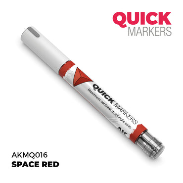 AK Interactive Quick Markers Space Red Acrylic Paint Marker AKMQ016
