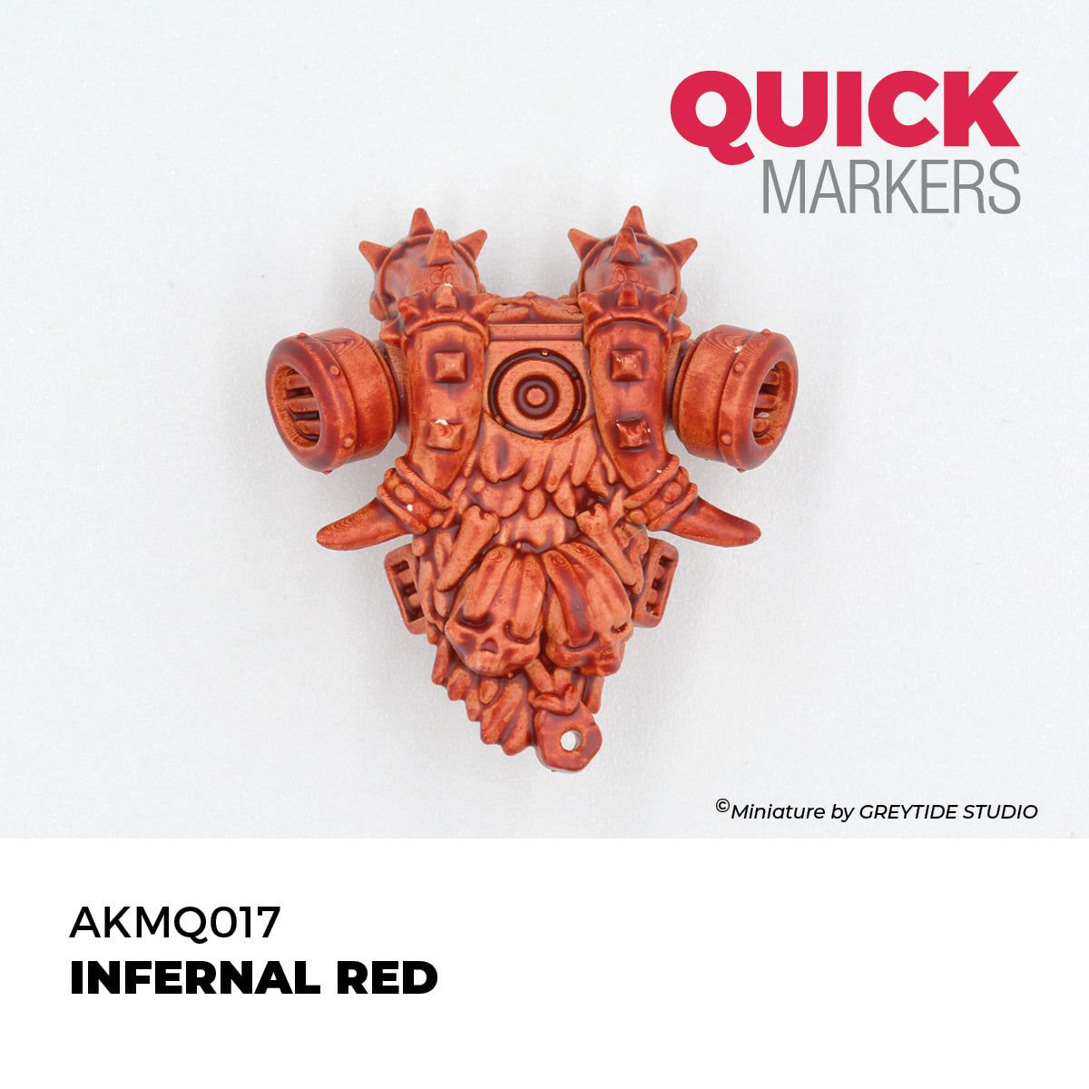 AK Interactive Quick Markers Infernal Red Acrylic Paint Marker AKMQ017