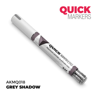 AK Interactive Quick Markers Grey Shadow Acrylic Paint Marker AKMQ018