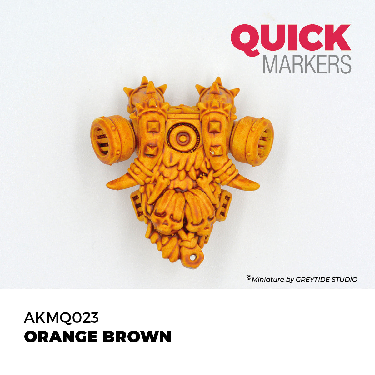 AK Interactive Quick Markers Orange Brown Acrylic Paint Marker AKMQ023