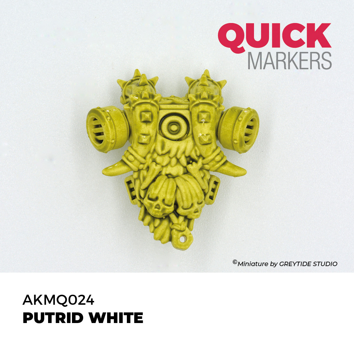 AK Interactive Quick Markers Putrid White Acrylic Paint Marker AKMQ024