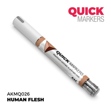 AK Interactive Quick Markers Human Flesh Acrylic Paint Marker AKMQ026