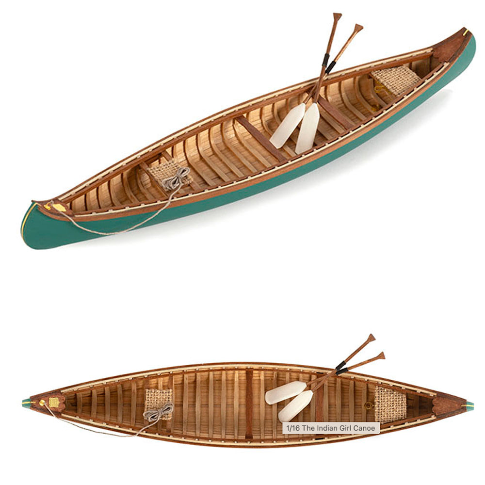 Artesania Latina 19000 The Indian Girl Canoe Wooden Model Kit