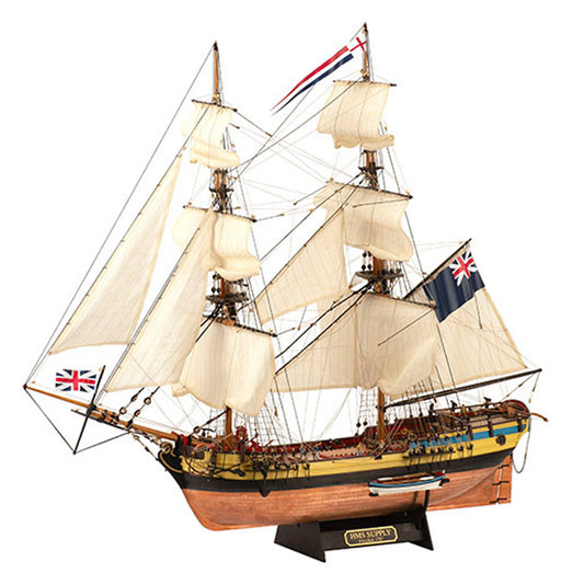 Artesania Latina 22420 HMS Supply First Fleet w/Figurines 1:50 Wooden Model Kit