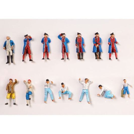 ARTESANIA LATINA Set of 14 Die Cast Figurines (Hermione la Fayette) 22517F