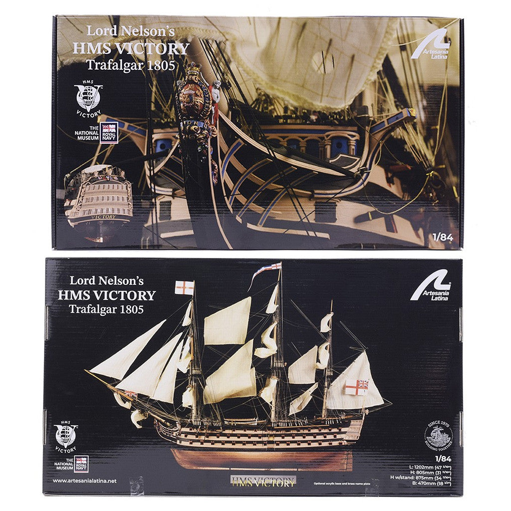 AL22900N HMS Victory 1:84 Ship of the Line Trafalgar (Closed Hull Version)