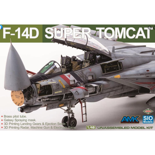 AMK 48003 F-14D Super Tomcat 1:48 SIO Plastic Model Kit