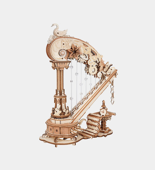 ROKR Magic Harp Music Box Wooden 3D Puzzle AMK71