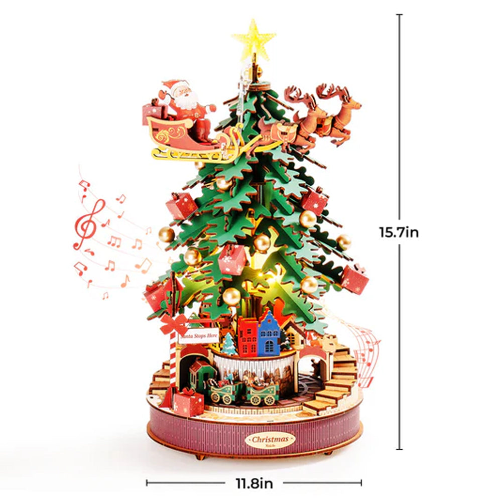 ROBOTIME Rolife Christmas Tree Music Dreamer AMS01