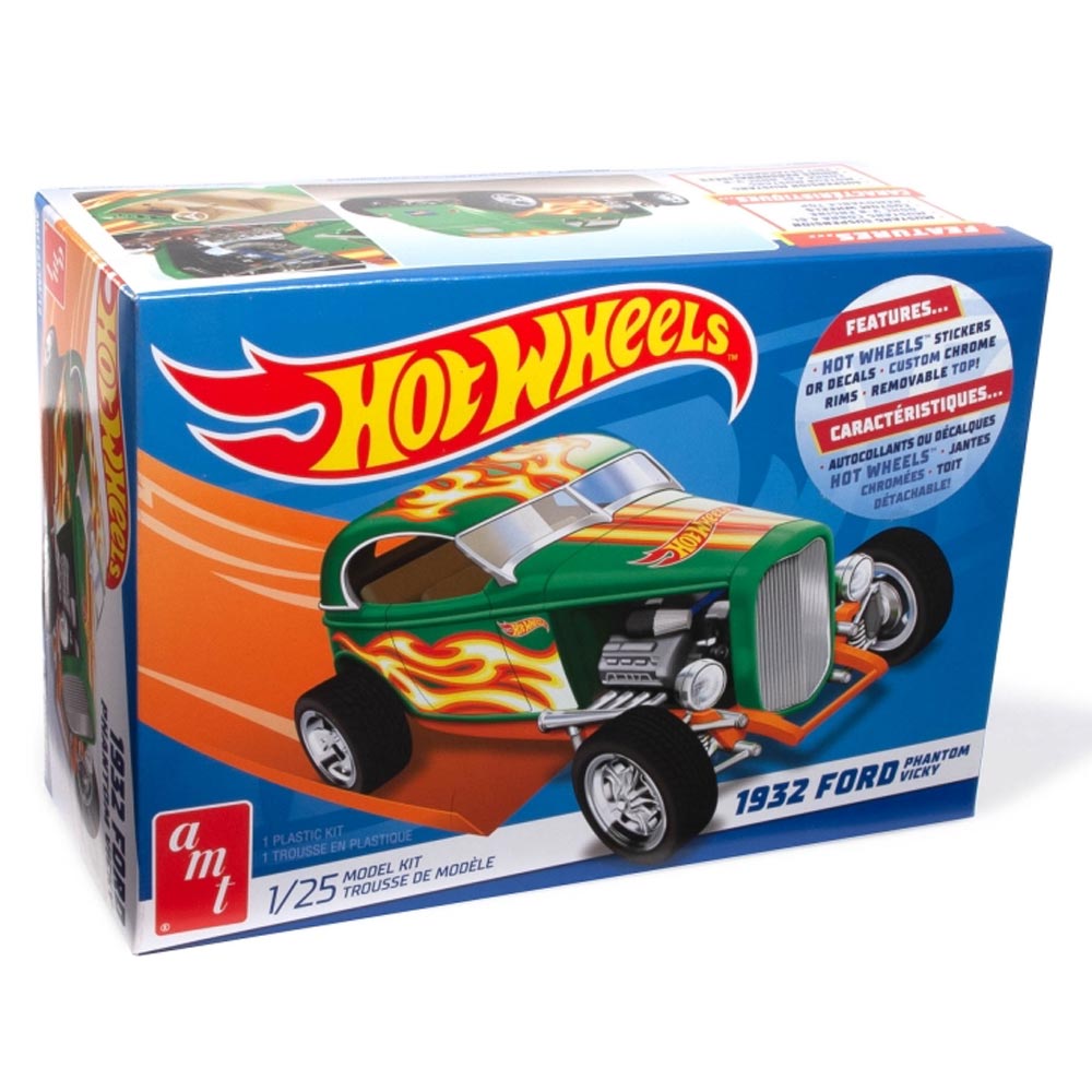 AMT 1313 1932 Ford Phantom Vicky Hot Wheels 1:25 Model Kit