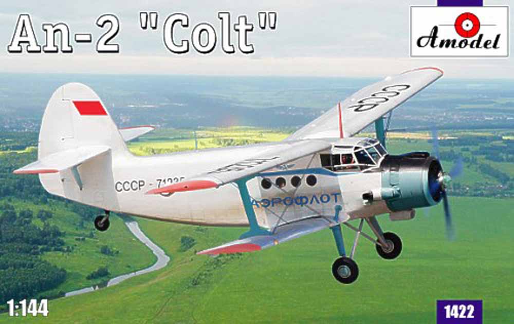 A-Model 14422 Antonov An-2 1:144 Aircraft Model Kit