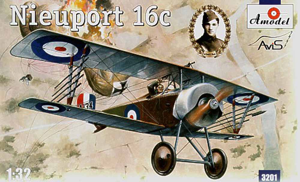 A-Model 32001 Nieuport N.16C 1:32 Aircraft Model Kit