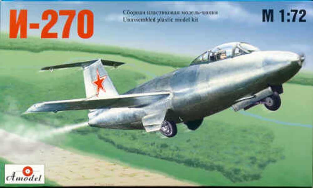 A-Model 7212 Mikoyan I-270 1:72 Aircraft Model Kit