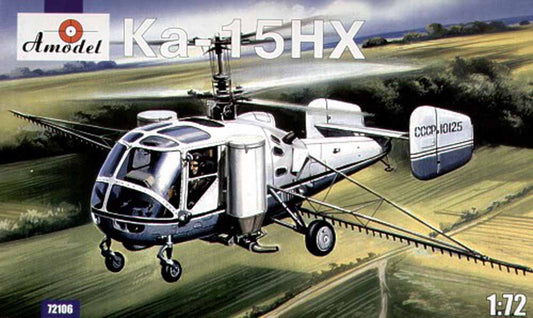 A-Model 72106 Kamov Ka-15 agricultural crop sprayer 1:72 Aircraft Model Kit
