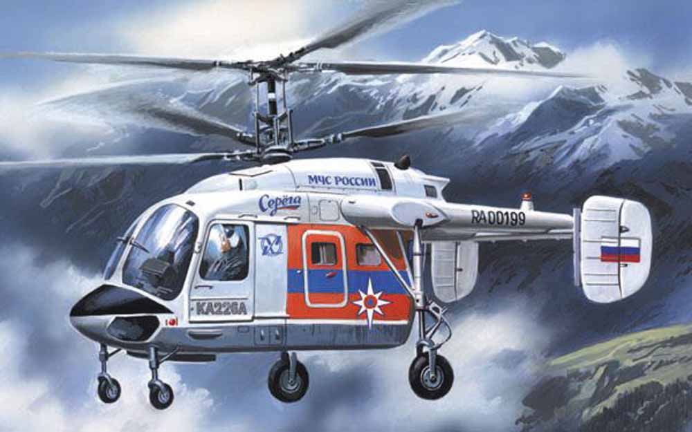 A-Model 72129 Kamov Ka-226 'Cepera' 1:72 Aircraft Model Kit