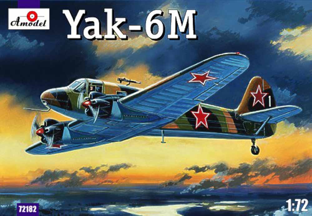 A-Model 72182 Yakovlev Yak-6M 1:72 Aircraft Model Kit