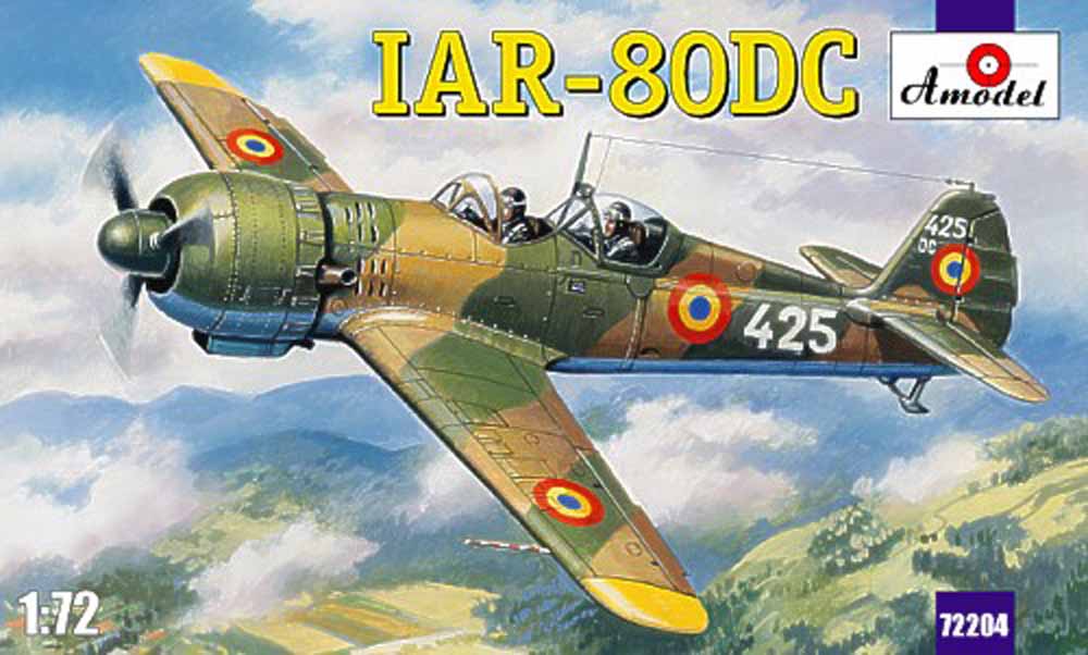 A-Model 72204 IAR IAR-80DC Two seat version 1:72 Aircraft Model Kit
