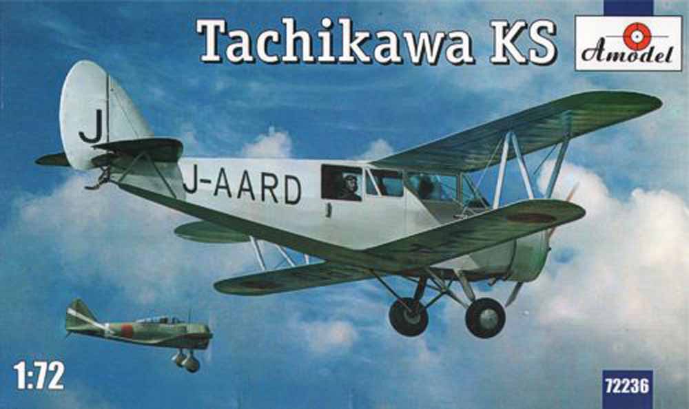 A-Model 72236 Tachikawa KS biplane 1:72 Aircraft Model Kit