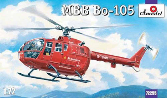 A-Model 72255 MBB Bo-105 1:72 Aircraft Model Kit