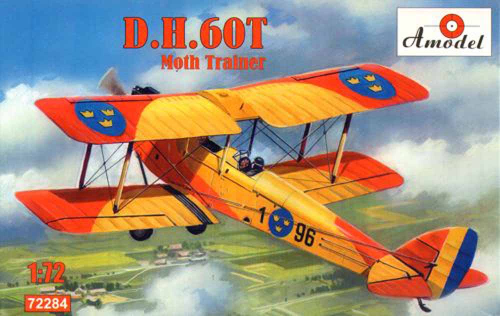 A-Model 72284 de Havilland DH.60T 1:72 Aircraft Model Kit