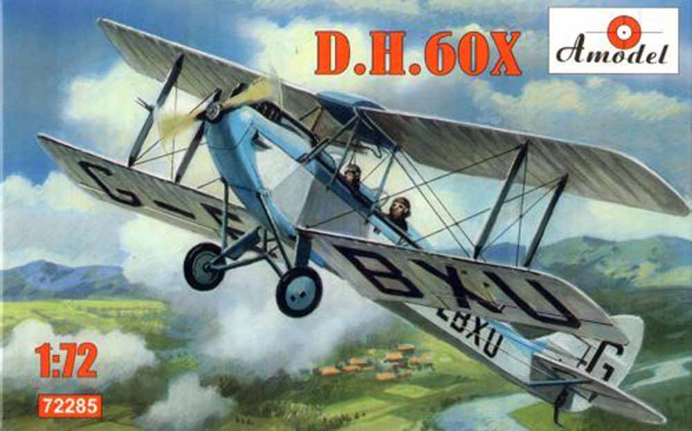 A-Model 72285 de Havilland DH.60X G-EBXU 1:72 Aircraft Model Kit