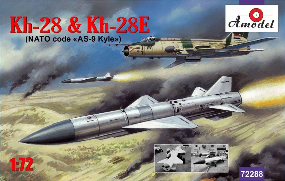 A-Model 72288 Kh-28 & Kh-28E 1:72 Aircraft Model Kit