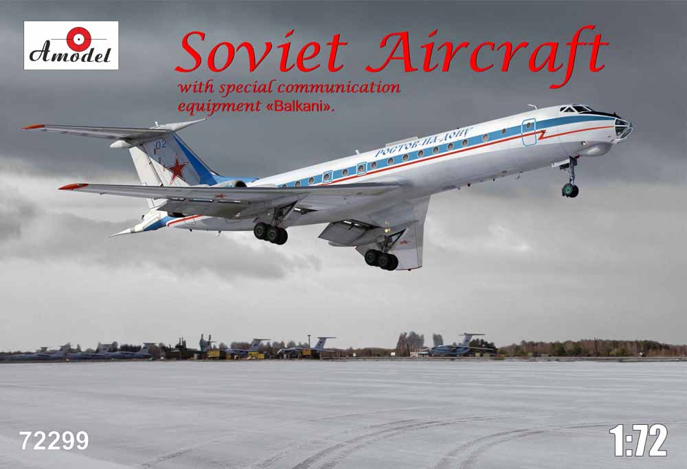 A-Model 72299 Tupolev Tu-134AK 'Balkani' 1:72 Aircraft Model Kit
