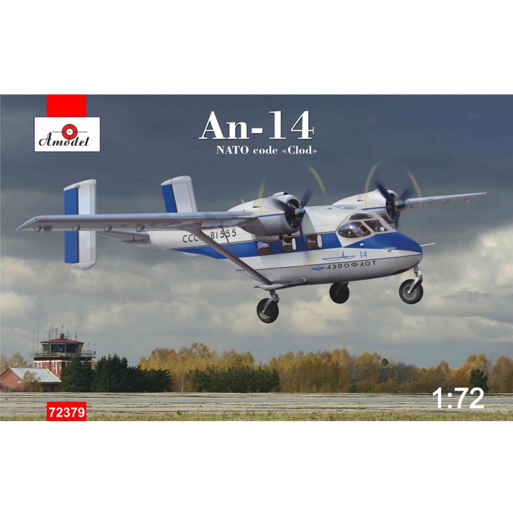A-Model 72379 Antonov An-14 NATO code "Clod" 1:72 Model Kit