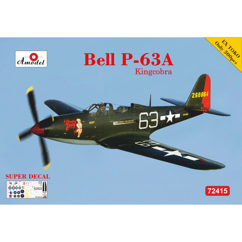A-Model 72415 Bell P-63A Kingcobra 1:72 Model Kit