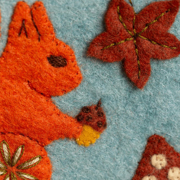 Corinne Lapierre Squirrel Applique Hoop Craft Kit