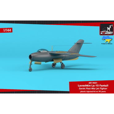 Armory 14601 La-15 Fantail Soviet Post-War Jet Fighter 1:144 Model Kit