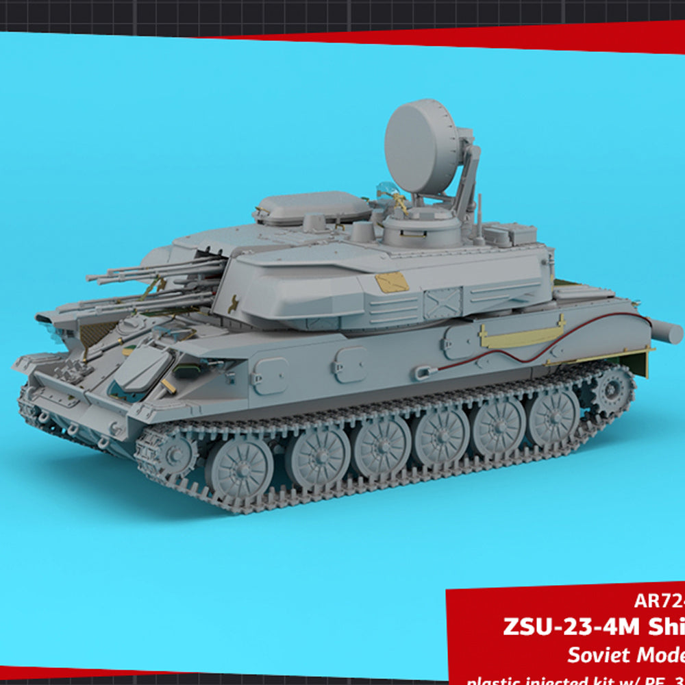 Armory 72444 ZSU-23-4M/M3/M2 "Shilka" Soviet SPAAG 1:72 Model Kit