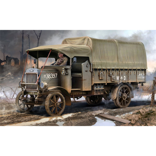 Armory AC7314 Dennis 3t British WWI Cargo Lorry Canvas Cover 1:72 Model Kit Part