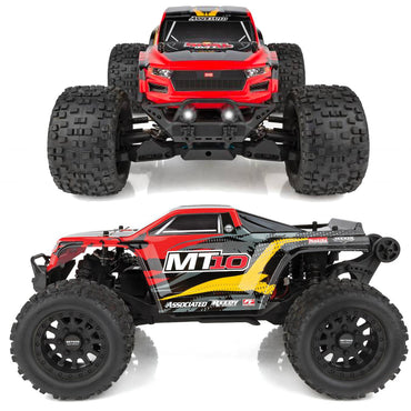 Team Associated RIVAL MT10 V2 Brushless RTR RC 1:10 Monster Truck - Red 20518