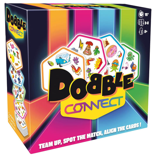 Dobble Connect Card Game 8+ 2-8 Players