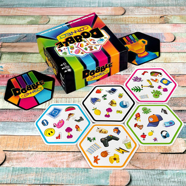 Dobble Connect Card Game 8+ 2-8 Players