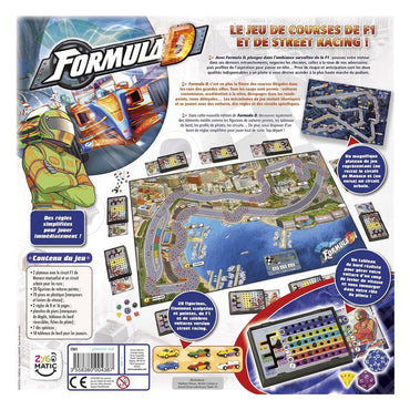 Formula D Board Game - 2-10 Players Age 8+