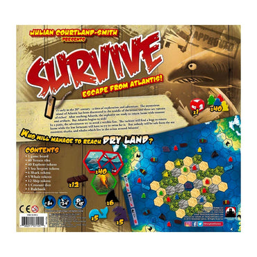 Survive: Escape from Atlantis! 30th Anniversary Edition Board Game - 2-4 Players
