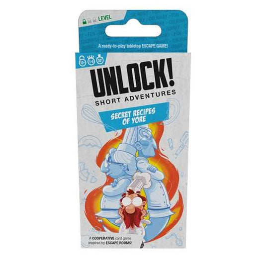 Unlock! Short 1 - Secret Recipes of Yore - Escape Game Age 10+ 1-6 Players