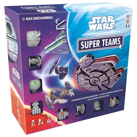 Star Wars: Super Teams Board Game Age 7+ 2-4 Players