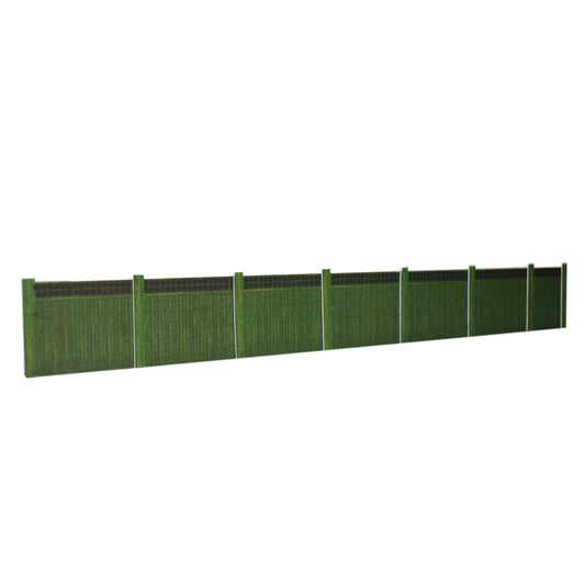 ATD Models Wooden Fencing Green with Trellis Top Card Kit OO Gauge ATD016