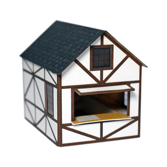 ATD Models Traditional Market Stalls (2) Type 2 Card Kit OO Gauge ATD033